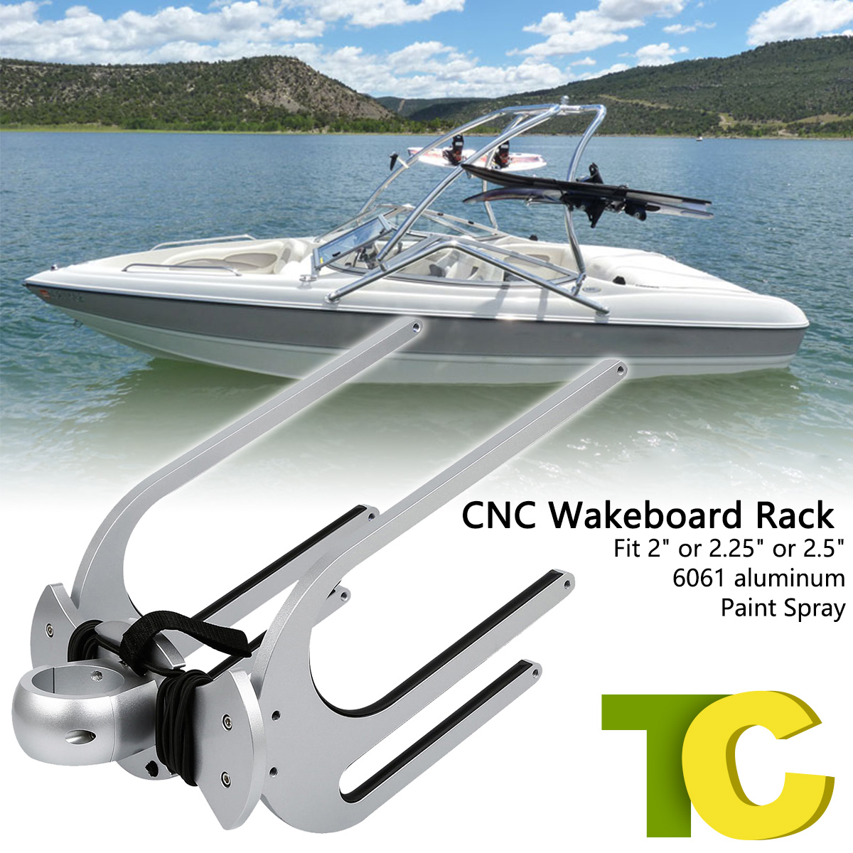 CNC Wakeboard Tower Rack Surfboard Kneeboard Combo Rack Water Board