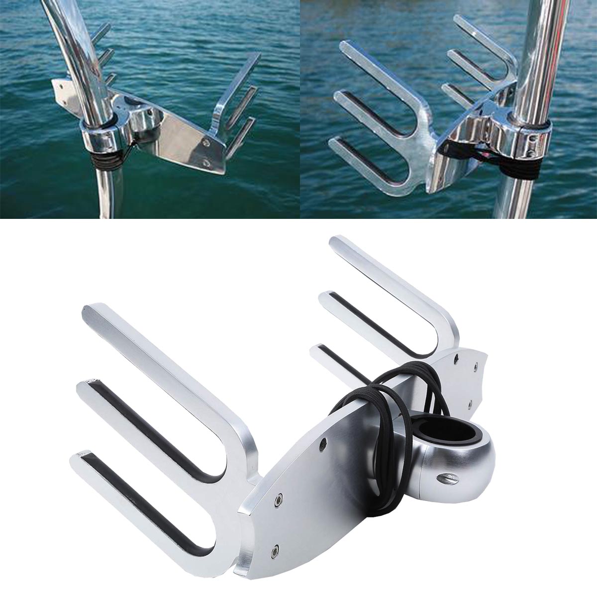 Silver Wakeboard Tower Rack Boat Board Holder Bracket Water Ski SA-3 | eBay