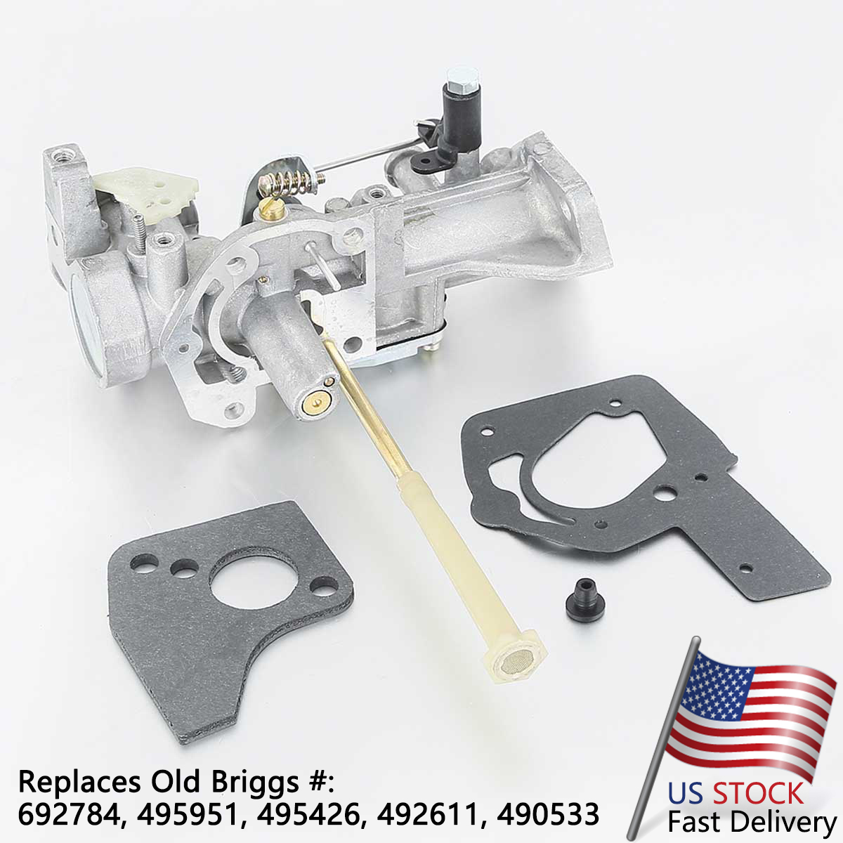Carburetor fits for Briggs & Stratton 5HP Engine 498298 692784 495951  495426 - Simpson Advanced Chiropractic & Medical Center