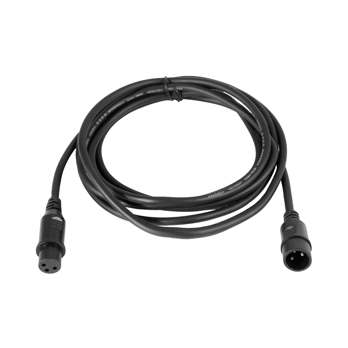 DMX Cable XLR 3 Pin 10ft/3m Stage Par Light Male to Female XLR ...